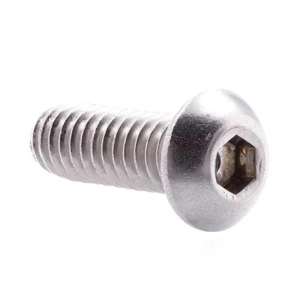 Socket Cap Screws, Button Hd, Hexdr, Ss, Package Of 10