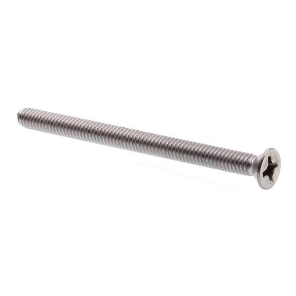 Machine Screws , Flat/Phillips Dr , 12-24 X 3" , Grd 18-8 Ss , Package Of 25