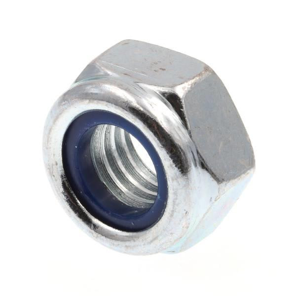 Nylon Insert Lock Nuts, Class 8m10-1.50, Zc, Package Of 25