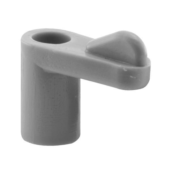 Gray Plastic Screen Clip Flush, Package Of 8