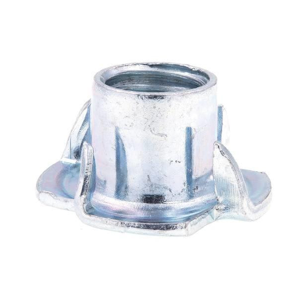 T-Nuts, 4-Prongm12-1.75, Zc, Package Of 10