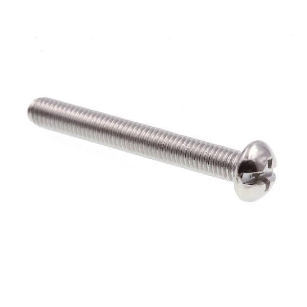 Mhn Srws, Rd Hd, Combo Dr, #101, Grd 18-8 Ss, Package Of 100