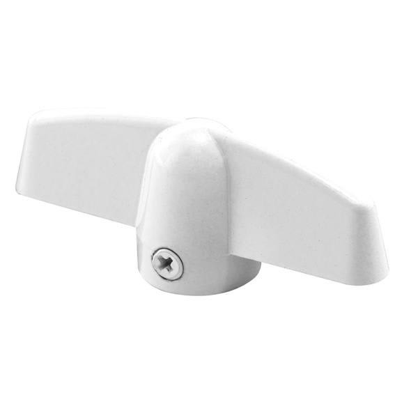 Casement Op Tee Hde, White, Bore, Fits Truth Hardware, Package Of 4