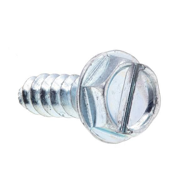 Prime Line Sheet Metal Screws, Self-Tapping, Hex Washer Head (50-Pack).