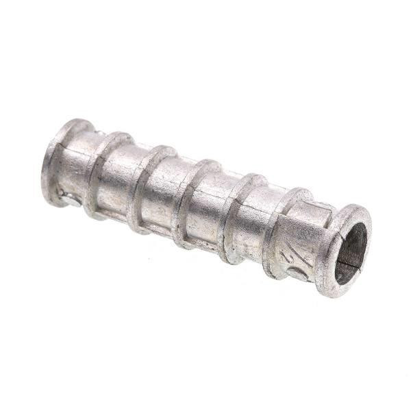 Lag Shields, Long, 5/16 In. X 1-3/4 In, Zinc Alloy, Package Of 20