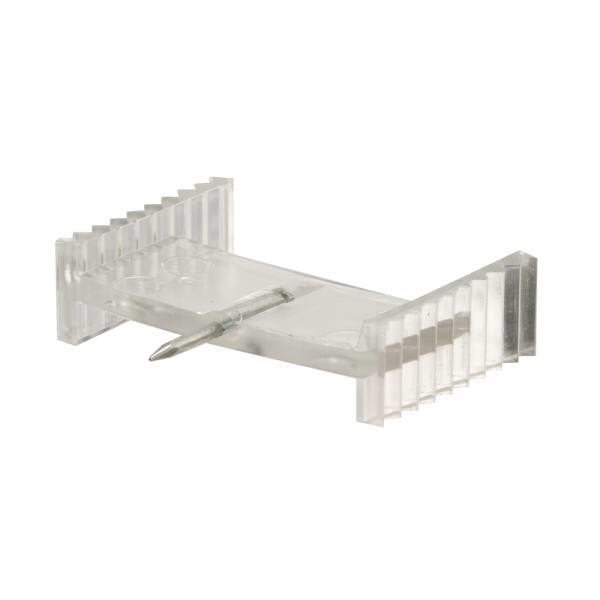 Clear Plast Wdw Grid Retainer, Package Of 6