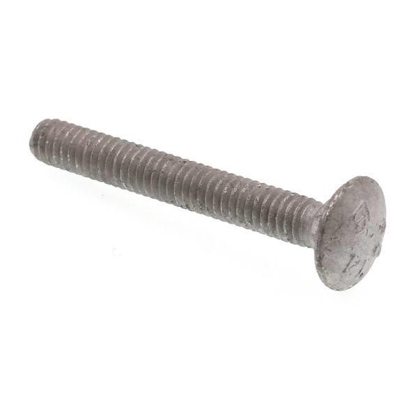 Carriage Bolts, A307 Grd A Galv Stl,package Of 100