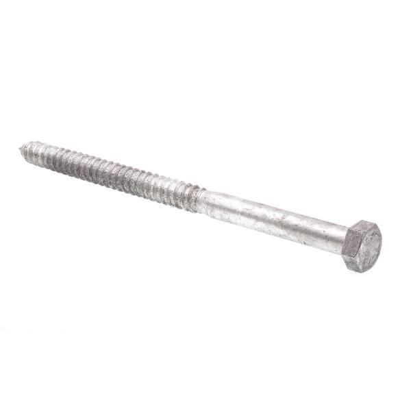 Hls, X 10 In., A307 Grd A Galv Stl, Package Of 5