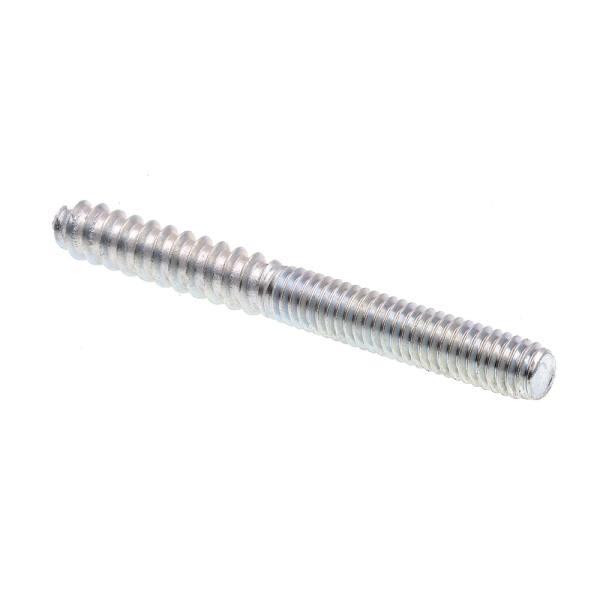 Hanger Bolts, -18 X 3 In., Plain Stl,package Of 10