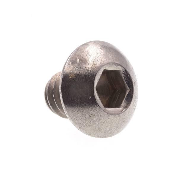 Scs, Button Hd, Hx Dr, #10-24grade 18-8 Ss, Package Of 10