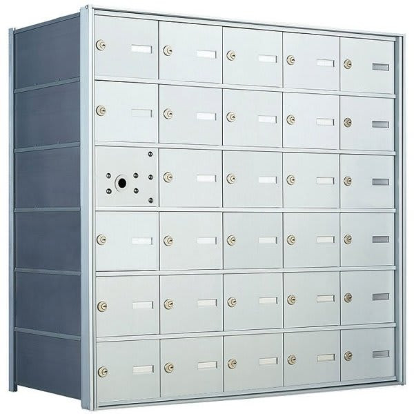 Florence Mfg 1400 Horizontal Mailbox -29 Compartments, Aluminum