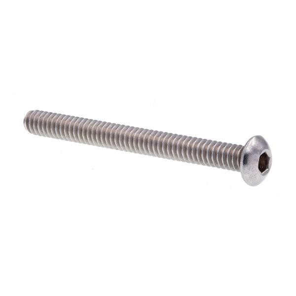 Socket Cap Screws Button/Hex Allen Dr 10-24 X 2" Grade 18-8 Ss Package Of 10