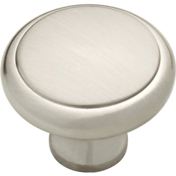 Liberty Hardware 30mm Perimeter Knob, Satin Nickel, Package Of 25
