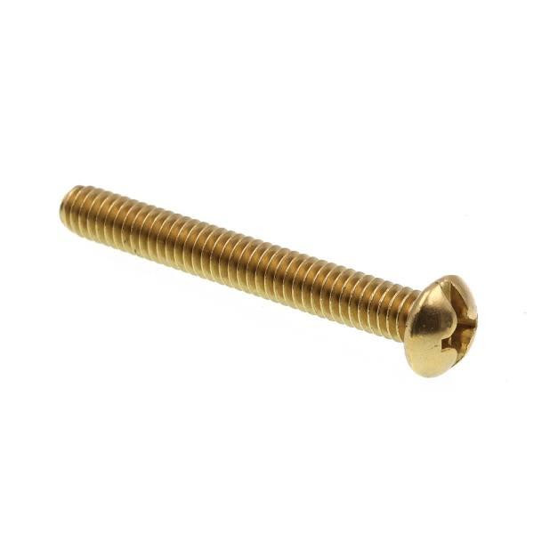 Ms, Rh, Phil/Slot Comb Dr, -20 X ., Solid Brass, Package Of 25