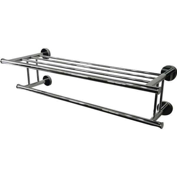 Seasons Westwind 24" Towel Shelf, Polished Chrome