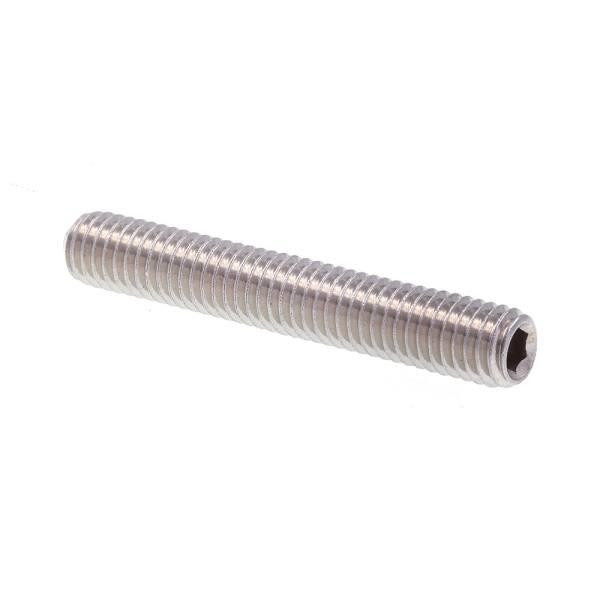Socket Set Screws , Grade 18-8 Stainless Steel , #10-32 X 1-1/4" , Package Of 10