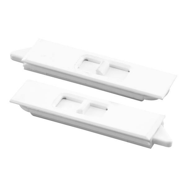 Tilt Latch Pair, Wt Plast Cnst, Sprg-Loaded, Snap-In 1-Set