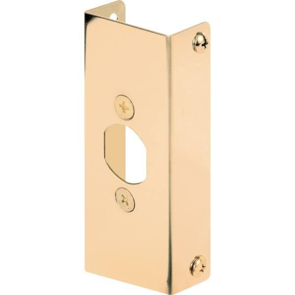 Defender Security 1-3/4 In. Thick Bright Brs Dr Edge Rnfrc
