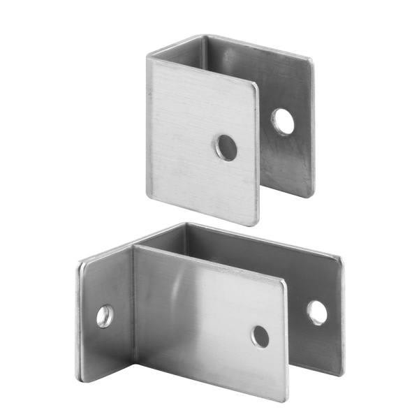 Sentry U-Bracket And 1 Ear Wall Bracket, 1 In., Ss, Stn Package Of 4