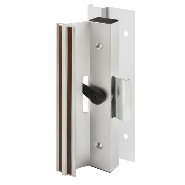 Patio Dr Surface W/ Clamp Latch, Mill , Ext Alum
