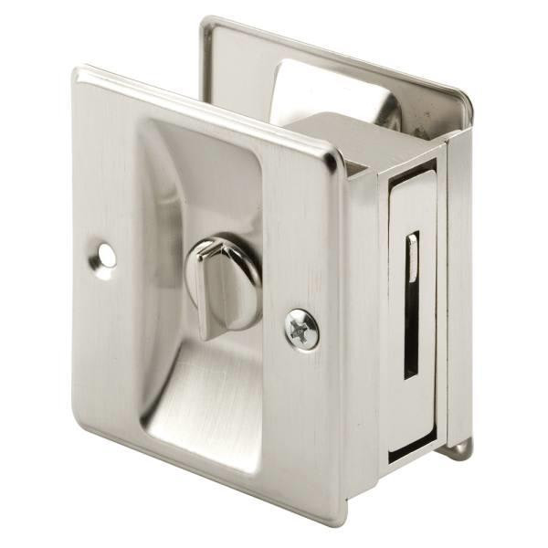 Stn Nkl, Pocket Dr Privacy Lock