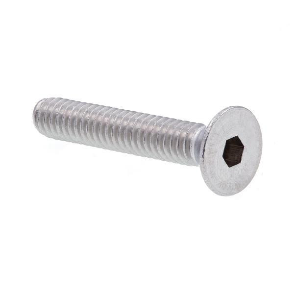 Skt C Sws, Fh, Hex Dr, 1/4 In-20 X 1-1/2 In, 18-8 Ss, Package Of 10