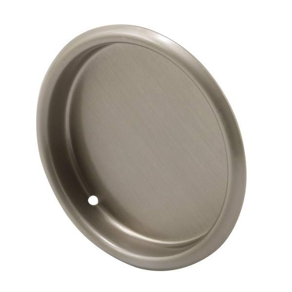 Mortise Cst Dr Pull, Solid Stl, Stn Nkl Finish, Package Of 2