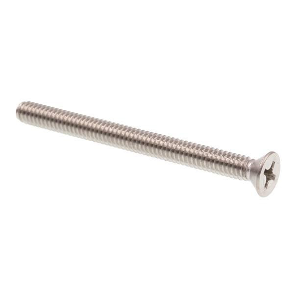 Machine Sws, Fh, Phil Dr, 1/4 In-20 X 3 In, 18-8 Ss, Package Of 25