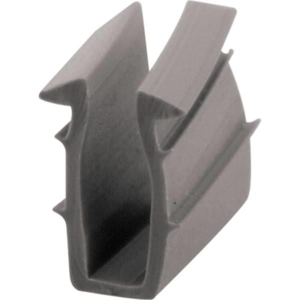 Make 2 Fit 0.225in X 200 Ft. Gray Vinyl Glass Glazing Channel