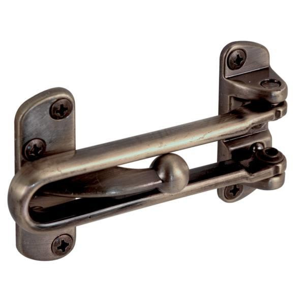 Defender Security Antique Brass, Swing Bar Dr Guard
