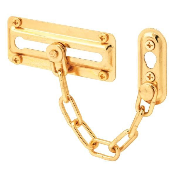 Defender Sec Chain Dr Guard, Stl W/ Brass