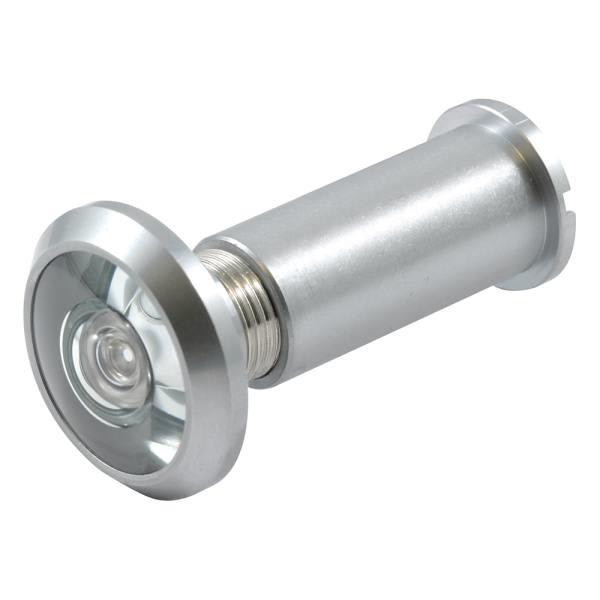 Defender Sec 9/16in 200 Degree Satin Chrm Dr Viewer