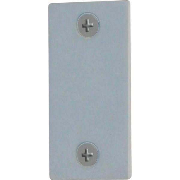 Defender Security 1 X 2-1/4 In. Door Edge Filler Plate (Gray)