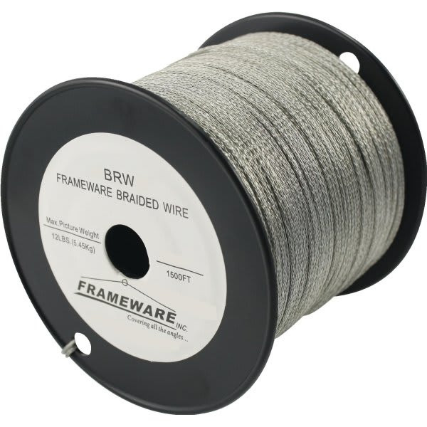 Frameware 25 Lb Capacity Braided Picture Wire