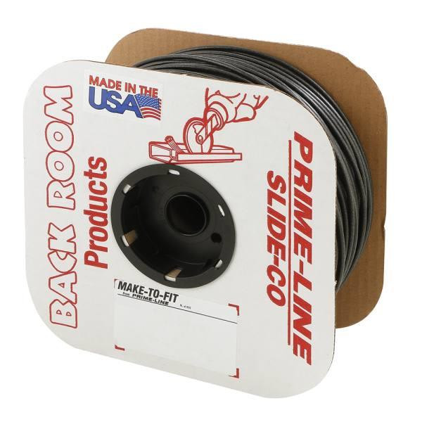 Make 2 Fit 0.180in X 500 Ft. Roll Black Foam Screen Spline