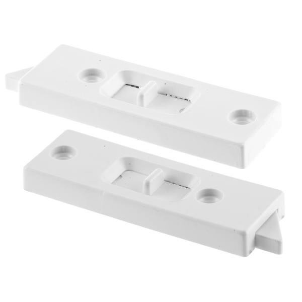 White Vinyl Vertical Hung Sliding Window Lock 1 Pair