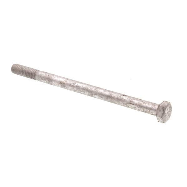Hex Bolts, 5/16in-18 X 5in, A307 Galv Steel, Package Of 10