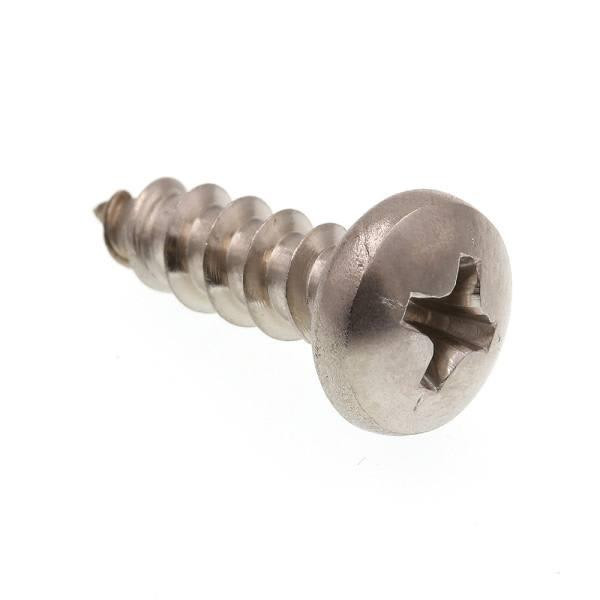Sheet Metal Screws, #10 X 5/8in, Gr 18-8 Ss, Package Of 100