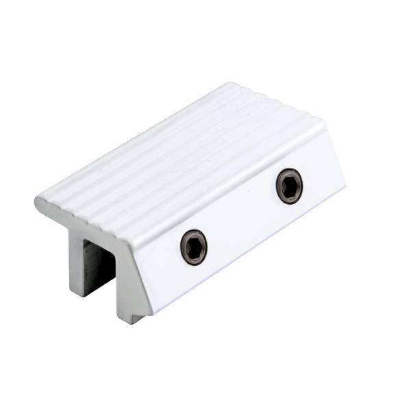 Tamper-Resistant Patio Door Lock, White, Hex Screw, Package Of 2