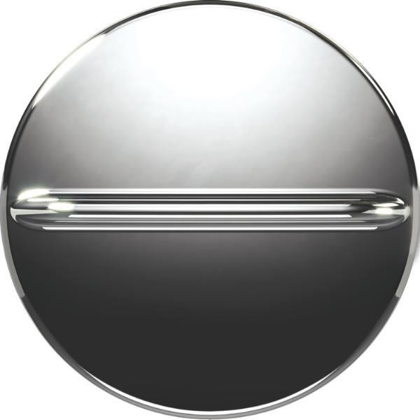 Speyeguard Fixed Peephole Cover, Polish Chrome, Metal Plated Finish, Box Of 50