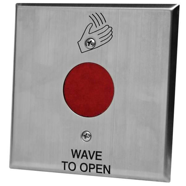 Ms Sedco Wave-To-Open Touchless Actuator, Alum