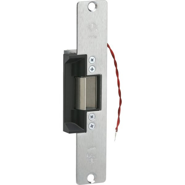 Adams Rite Wood Jambs Strike Plate (Satin Chrome)