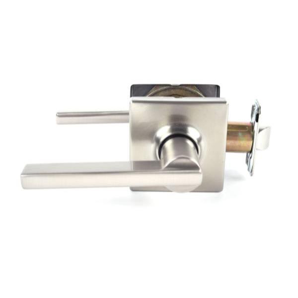 Schlage Residential F Ser Passage No Hand Satin Nickel Clear Finish Pmth Knob