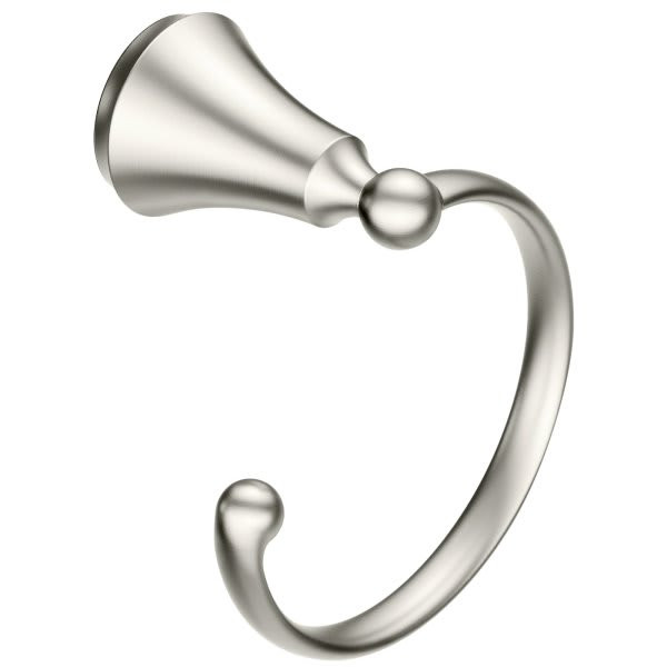 Moen Wynford Brushed Nickel Towel Ring