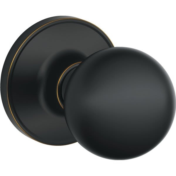 Schlage J Series Corona Passage Knob, Aged Bronze