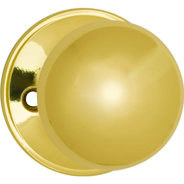 Schlage J Series Stratus Passage Knob, Brass