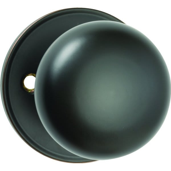 Schlage J Series Stratus Passage Knob, Aged Bronze