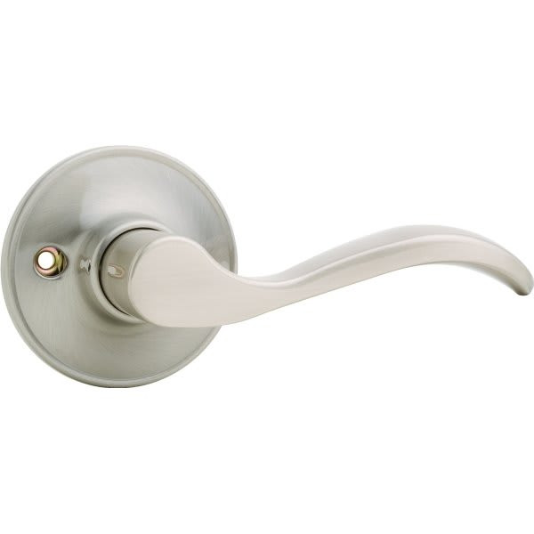 Schlage J Series Seville Passage Lever, Satin Nickel