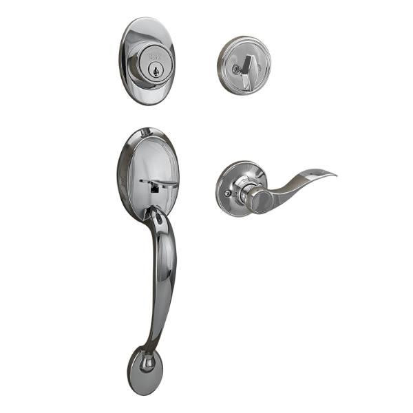 Design House Coventry Door Handleset, Springdale Interior Lever, Single Deadbolt