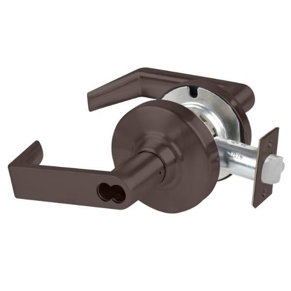 Schlage Alx Storeroom Lockset, Sfic, Oil Rub Bronze, Non-Handed
